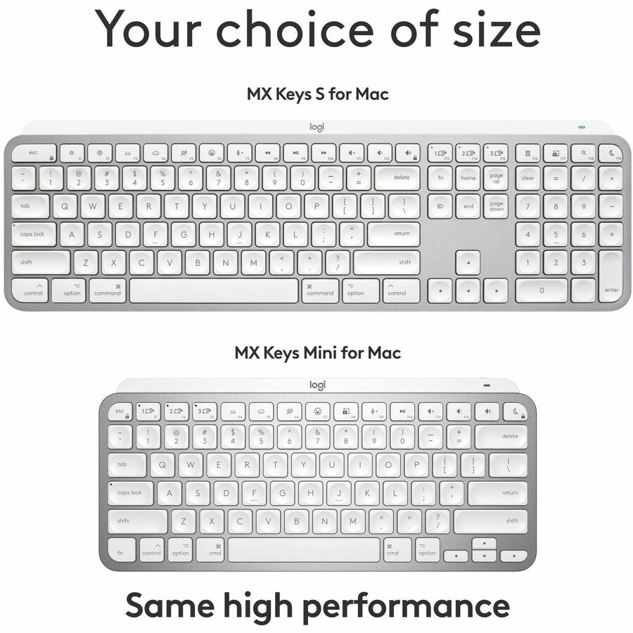 MX Keys S for Mac - Pale Grey