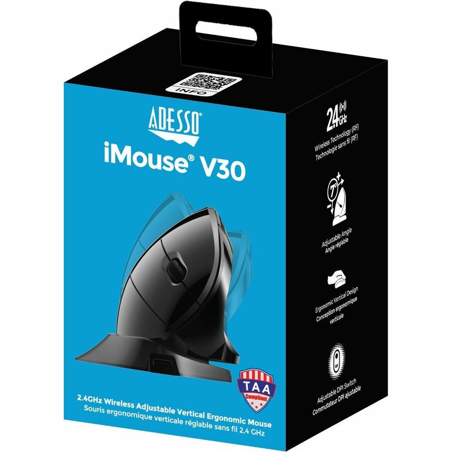 ADJUSTABLE VERTICAL ERGO MOUSE