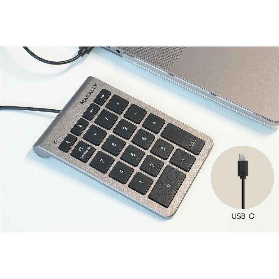 22 KEY USB-C NUMERIC KEYPAD