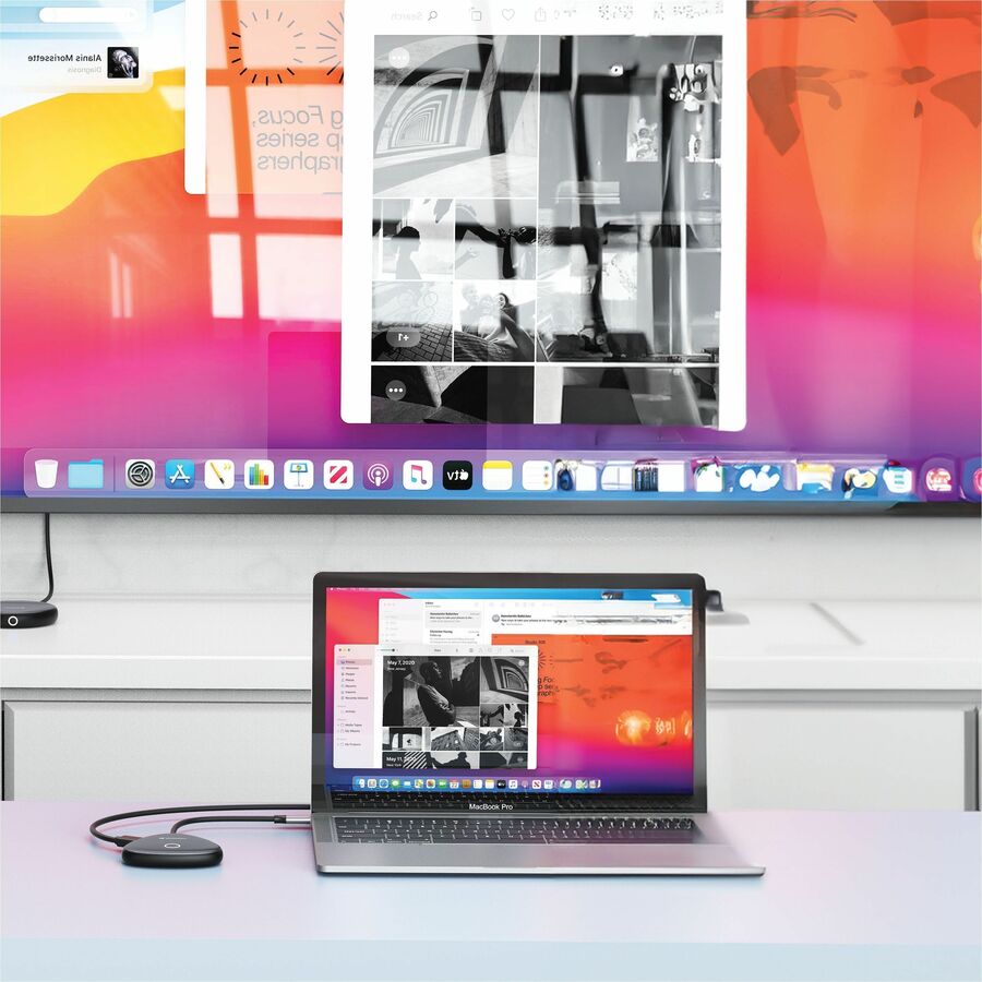 Share My Screen 4K USB-C Wireless Display Adapter - WDA-02