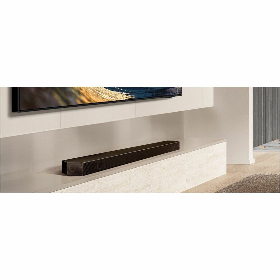 Samsung HW-Q990D 11.1.4 Bluetooth Sound Bar Speaker - 656 W RMS - Alexa Supported - Graphite Black
