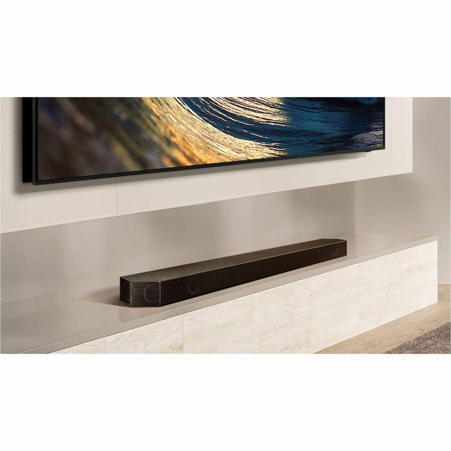 Samsung HW-Q910D 9.1.2 Bluetooth Sound Bar Speaker - 520 W RMS - Alexa Supported - Titan Black