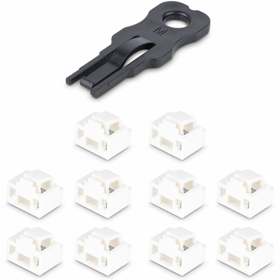 RJ45 PORT LOCKS - 10 PACK