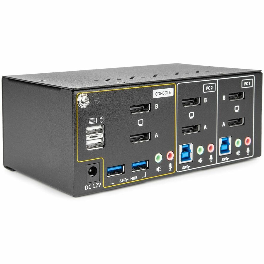 ROCSTOR KVM SK01 2-PORT 4K