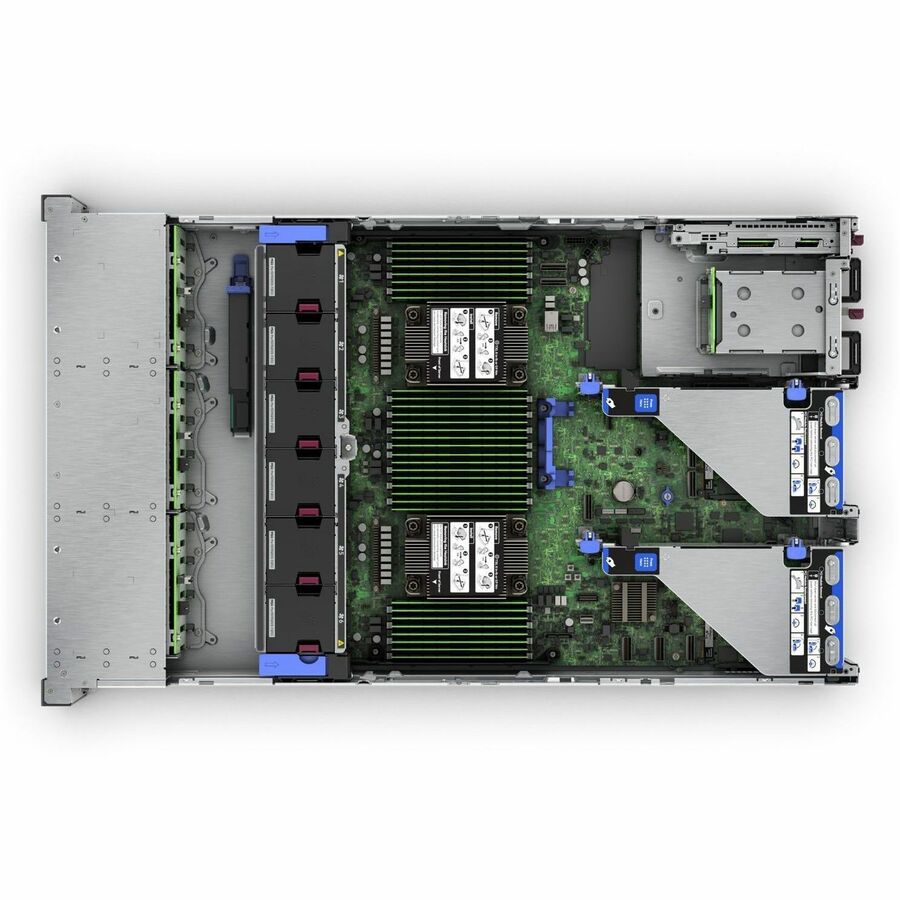 HPE SMART CHOICE ProLiant DL380 G11 2U Rack Server - 1 x Intel Xeon Silver 4509Y 2.6 GHz - 64 GB RAM - 960 GB SSD - (2 x 480GB) SSD Configuration - Serial ATA, Serial Attached SCSI (SAS) Controller