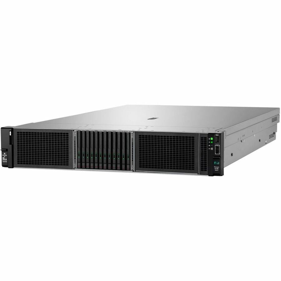 HPE SMART CHOICE ProLiant DL380 G11 2U Rack Server - 1 x Intel Xeon Silver 4509Y 2.6 GHz - 64 GB RAM - 960 GB SSD - (2 x 480GB) SSD Configuration - Serial ATA, Serial Attached SCSI (SAS) Controller