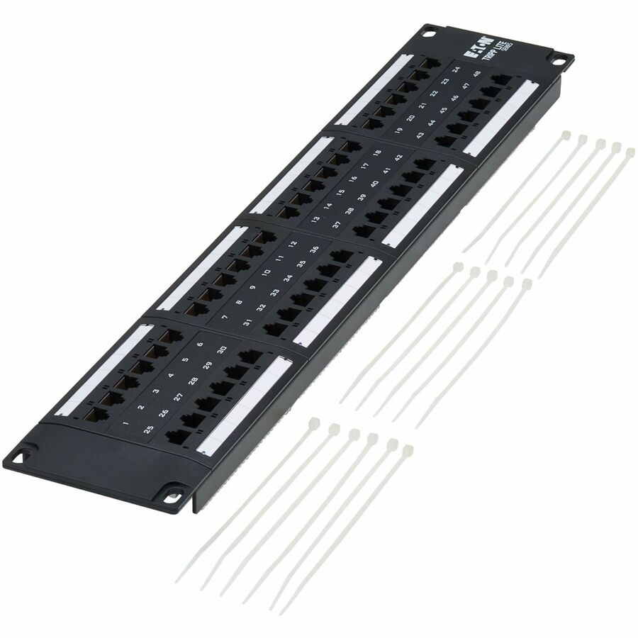 CAT6 PATCH PANEL 48-PORT 4PPOE