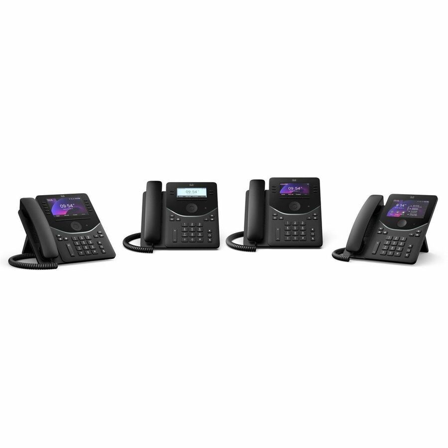 Cisco 9841 IP Phone - Corded - Desktop - Carbon Black