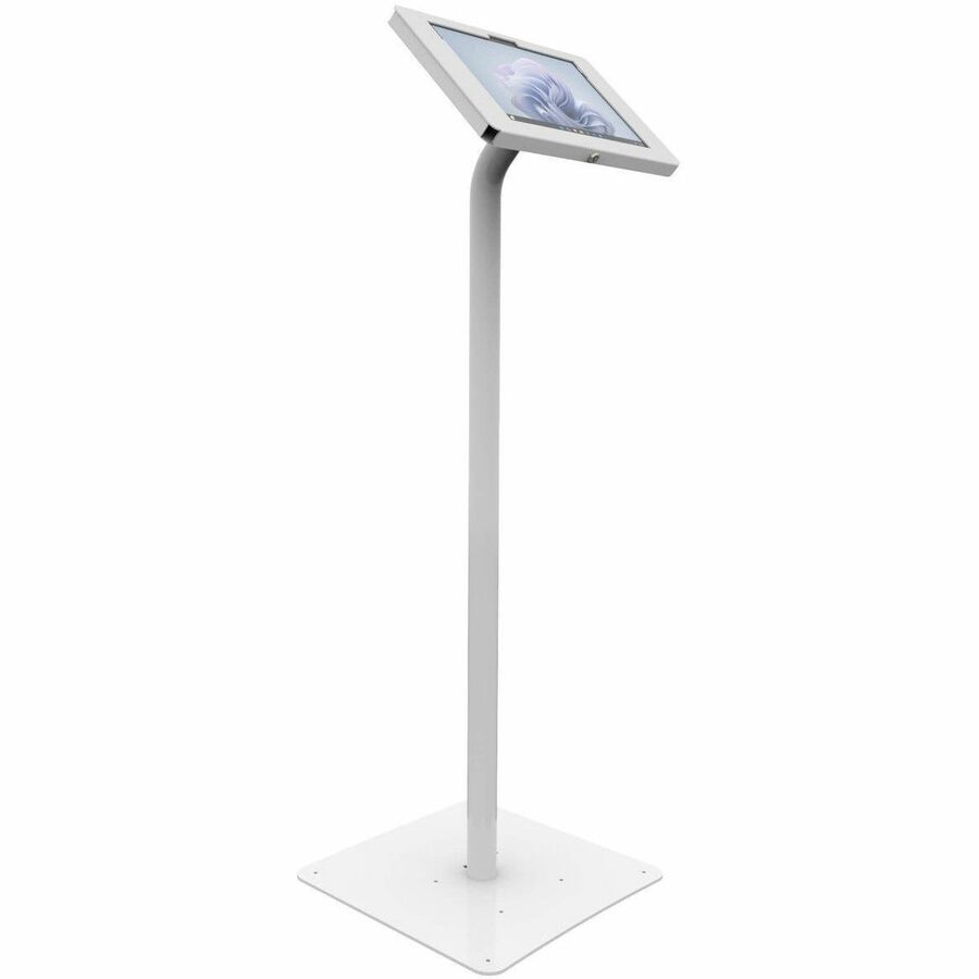 The Joy Factory Elevate II Floor Stand Kiosk for Surface Pro 10 | Pro 9 | Pro 8 (White)