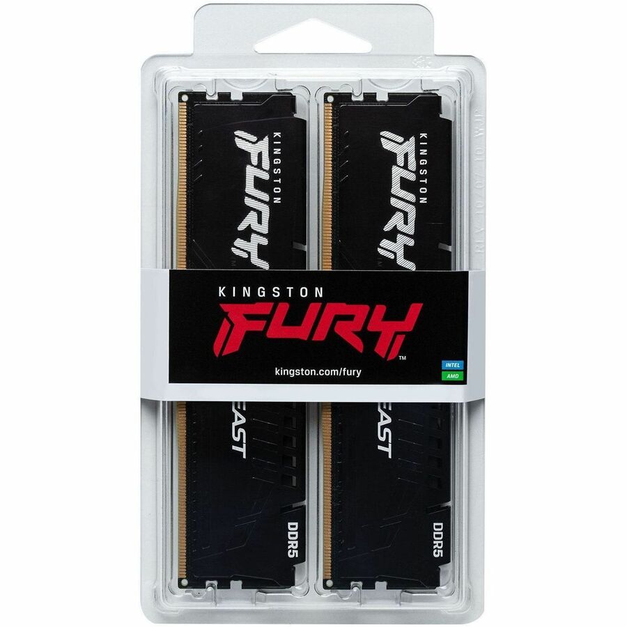 Kingston FURY Beast 64GB (2 x 32GB) DDR5 SDRAM Memory Kit