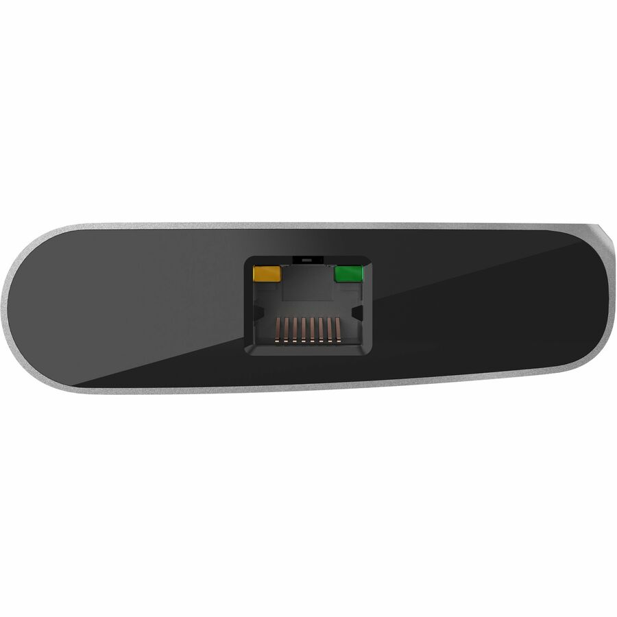 Belkin USB-C 8-in1 Dual Display Core Hub - Docking Station - 10 Gbps - 100W - 3xUSB-C, 2xUSB-A, 2xHDMI, Ethernet - 4K - Grey