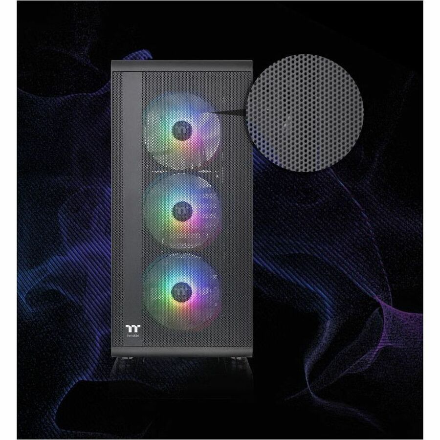Thermaltake S200 Plus TG ARGB Mid Tower Chassis