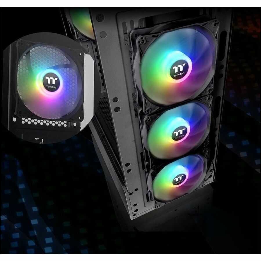 Thermaltake S200 Plus TG ARGB Mid Tower Chassis