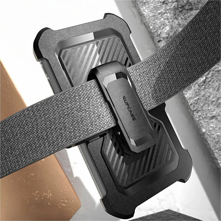 SUP Unicorn Beetle Pro Rugged Carrying Case (Holster) Samsung Galaxy A20, Galaxy A30 Smartphone - Black