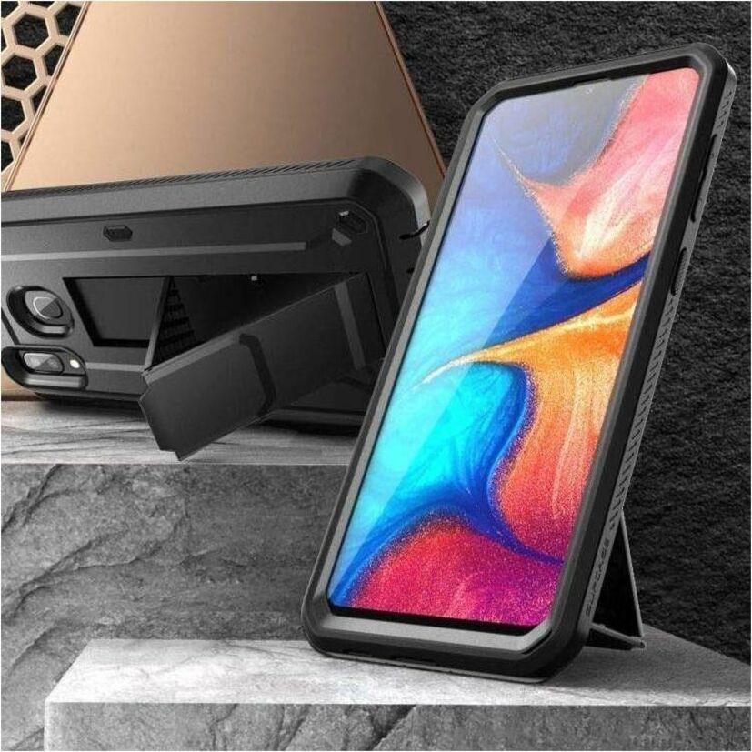 SUP Unicorn Beetle Pro Rugged Carrying Case (Holster) Samsung Galaxy A20, Galaxy A30 Smartphone - Black