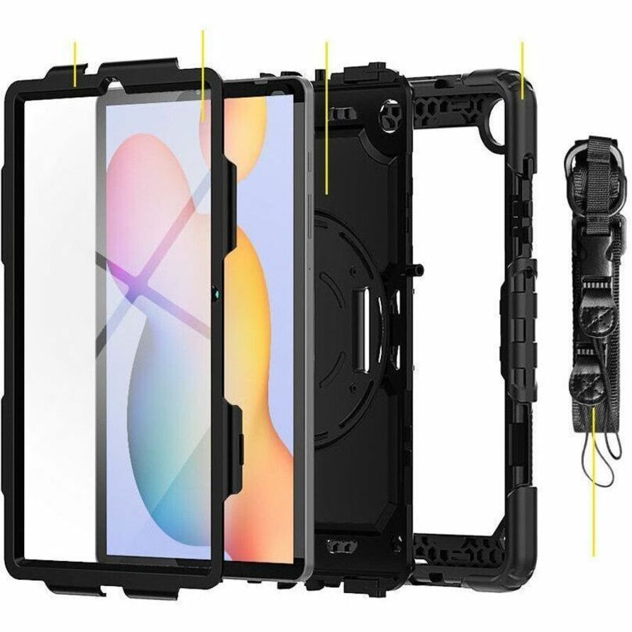 ARMOR-X Rugged Carrying Case Samsung Galaxy Tab S6 Lite, Galaxy Tab S6 Lite (2022 Edition) Tablet