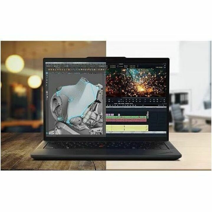 Lenovo ThinkPad P14s Gen 5 21G2001MUS 14.5" Mobile Workstation - WUXGA - Intel Core Ultra 7 155H - 16 GB - 512 GB SSD - English Keyboard - Black