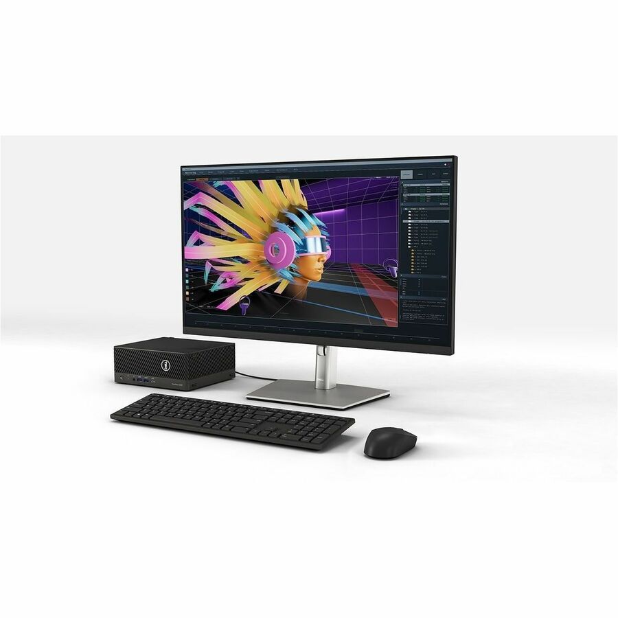 Dell Precision 3000 3280 Workstation - Core i7 14th Gen i7-14700 - vPro Technology - 32 GB - 512 GB SSD - Compact - Black