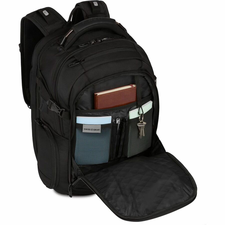 SwissGear ScanSmart 5358202410 Carrying Case (Backpack) for 16" Notebook - Black