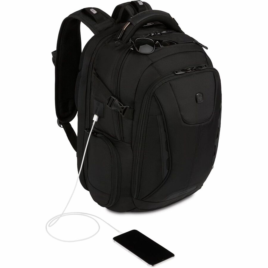 SwissGear ScanSmart 5358202410 Carrying Case (Backpack) for 16" Notebook - Black