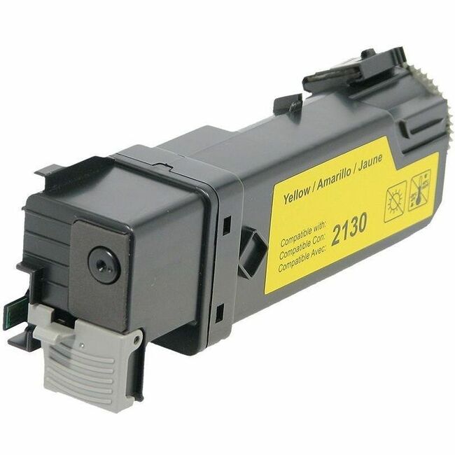V7 Remanufactured High Yield Toner Cartridge for Dell 330-1438, T108C, 330-1391, 330-1418, T104C, 330-1387 - Color Laser - Yellow - 2500 Pages.