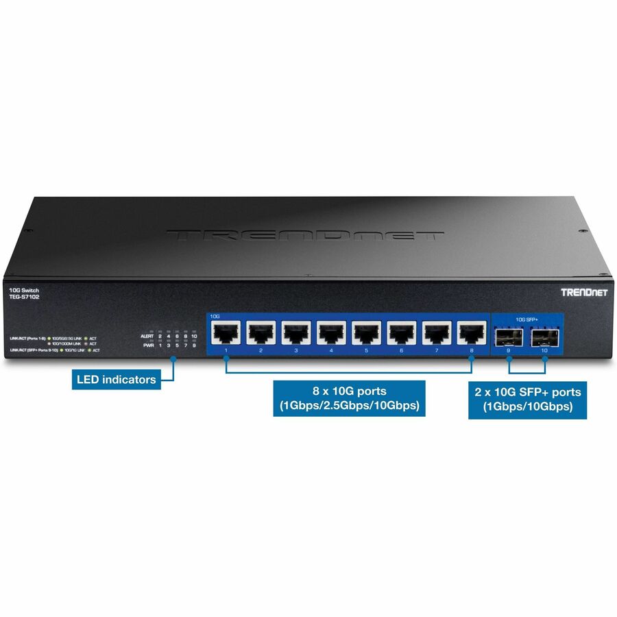 10 Port 10G Unmanaged Switch