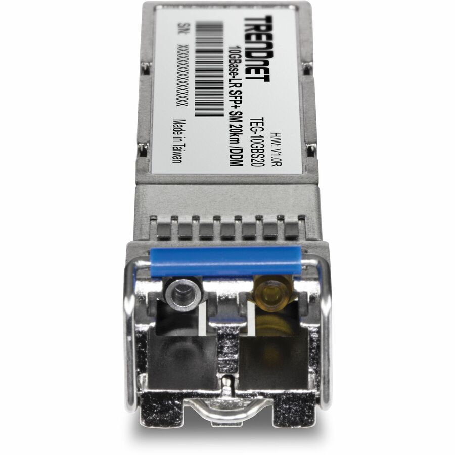 TRENDnet TEG-10GBS20, SFP+ Single Mode LC Module (20km), Lifetime Protection