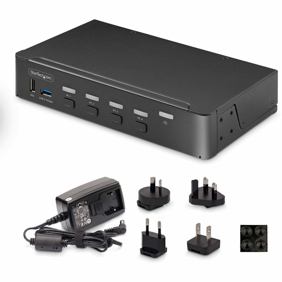 4 Port DisplayPort KVM Switch