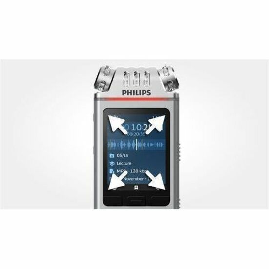 Philips Voice Tracer DVT4110 Digital Voice Recorder