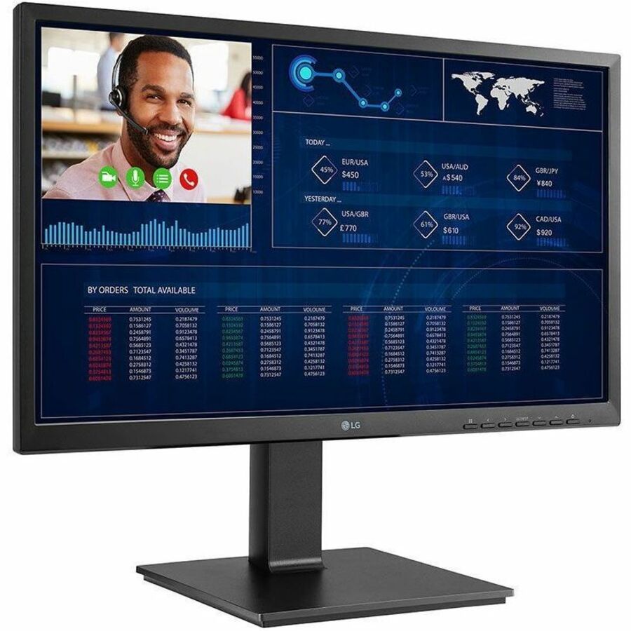 LG 24CR660NK-6P All-in-One Thin Client - 1 Celeron N5105 2 GHz - Black