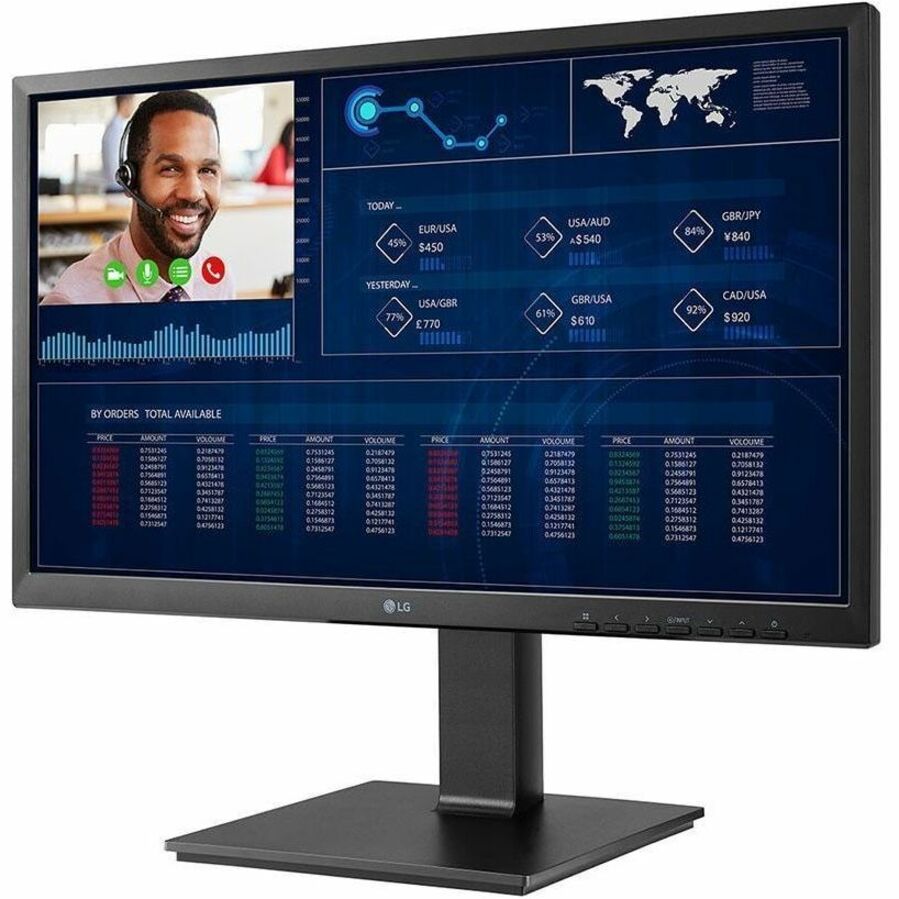 LG 24CR660NK-6P All-in-One Thin Client - 1 Celeron N5105 2 GHz - Black