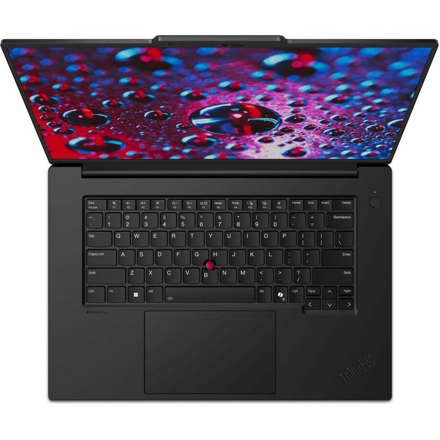 Lenovo ThinkPad P1 Gen 7 21KV001LUS 16" Notebook - WUXGA - Intel Core Ultra 7 165H - vPro Technology - Intel Evo Platform - 32 GB - 1 TB SSD - English Keyboard - Black