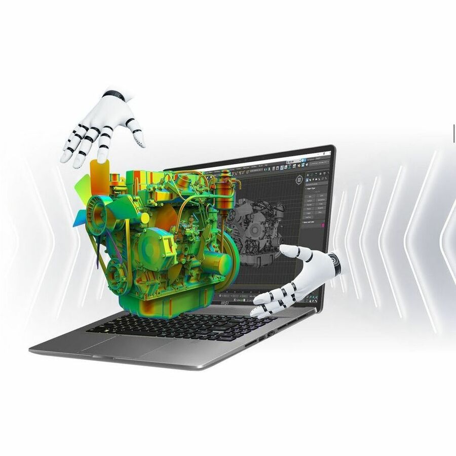 MSI Creator Z17 HX Studio 17 in 2K touchscreen 165hz display Mobile Workstation laptop, Core i7-13700H RTX 3000 Ada 32GB 1TB SSD Win 11 Pro