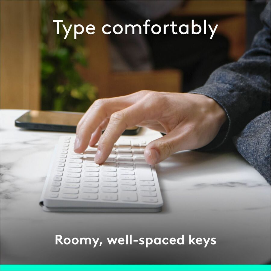 Logitech Keys-To-Go Pale Grey