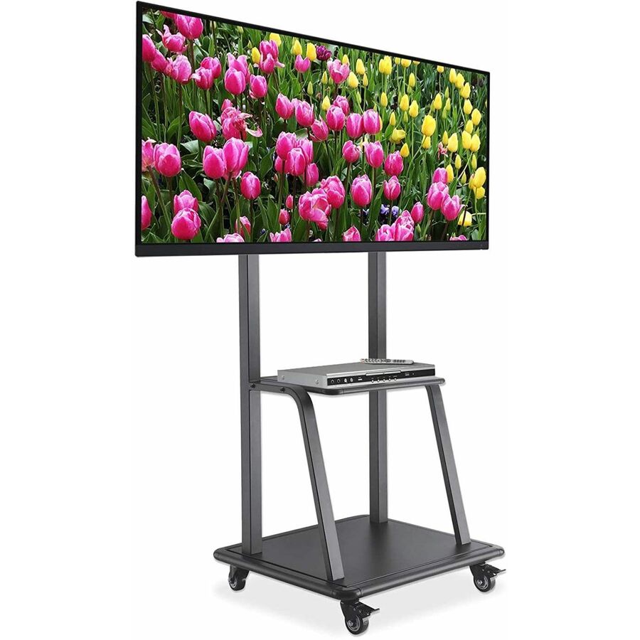 Manhattan Ultra Heavy-Duty Height-Adjustable TV Cart