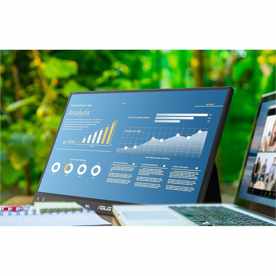 Asus ZenScreen MQ16AHE 16" Class Full HD OLED Monitor - 16:9