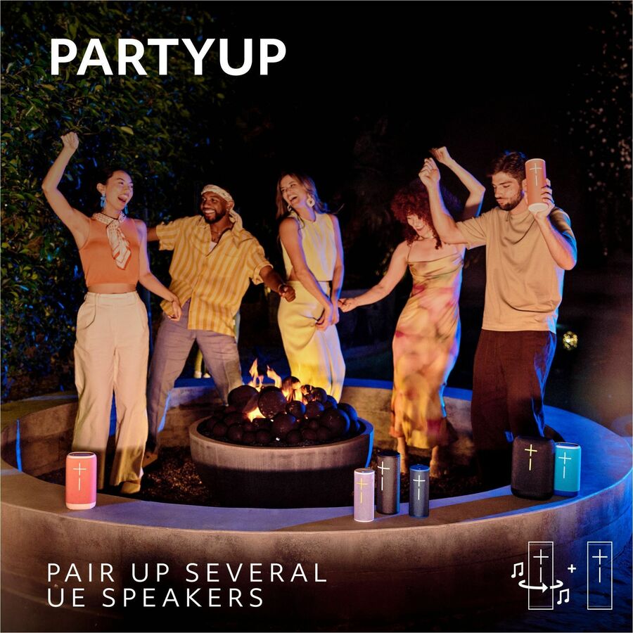 Ultimate Ears BOOM 4 Portable Waterproof Bluetooth Speaker With 360-Degree, Bold, Immersive, Crystal-Clear Sound, Floating Speaker With 15-Hour Battery and 147ft (45m) Range, Red