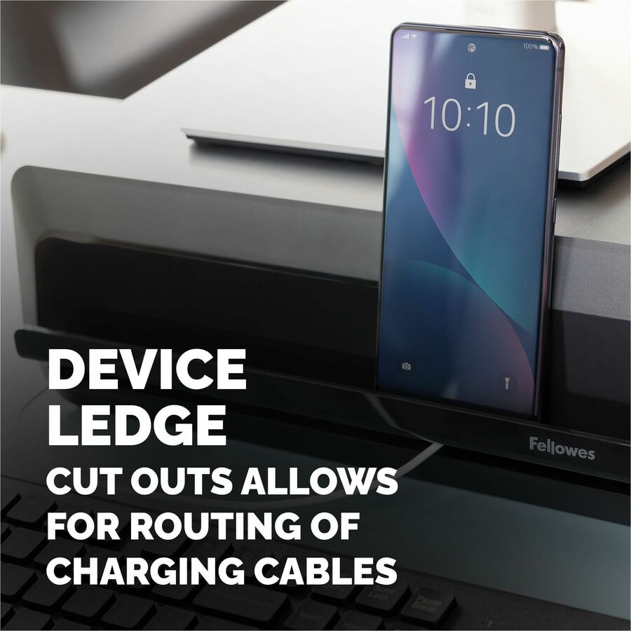 Fellowes Breyta Monitor Stand - Black