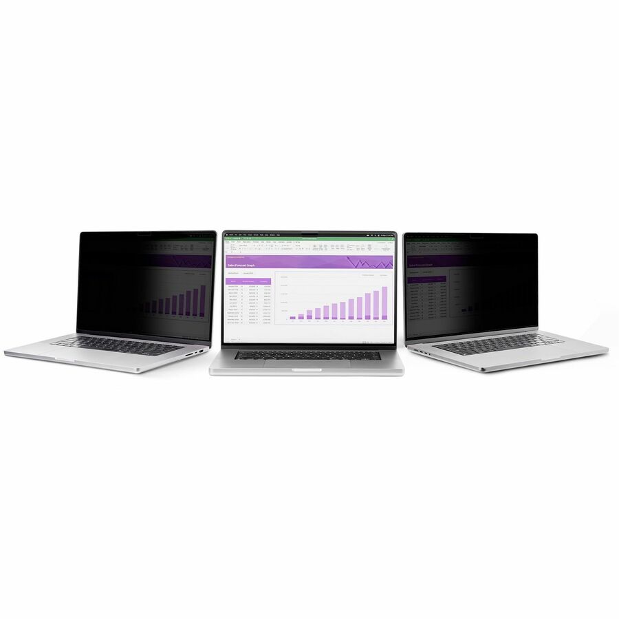 StarTech.com 14.1-inch 16:10 Touch Privacy Screen, Laptop Security Shield, Anti-Glare Blue Light Filter, Flip-Up