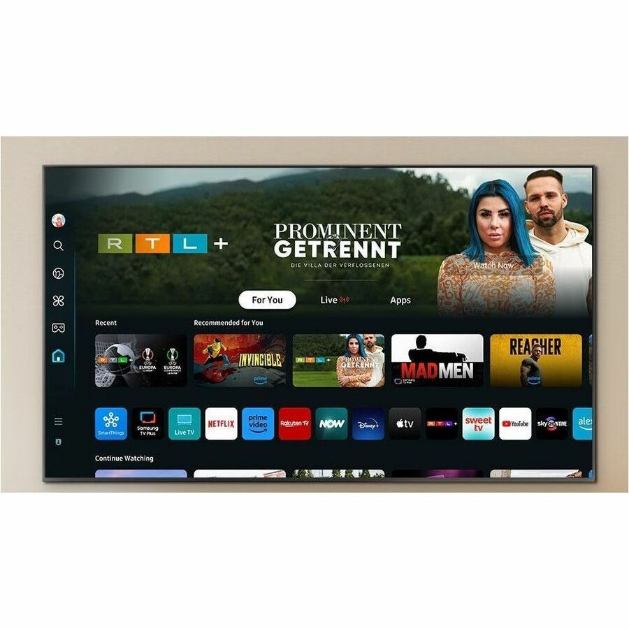 Samsung Q70D QN75Q70DAF 74.5" Smart LED-LCD TV 2024 - 4K UHDTV - High Dynamic Range (HDR) - Black