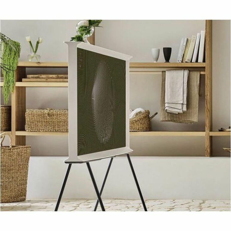 Samsung The Serif LS01D QN43LS01DAF 42.5" Smart LED-LCD TV - 4K UHDTV - High Dynamic Range (HDR) - Cloud White