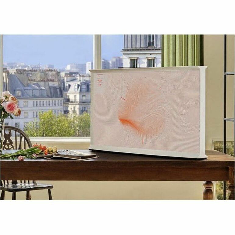 Samsung The Serif LS01D QN43LS01DAF 42.5" Smart LED-LCD TV - 4K UHDTV - High Dynamic Range (HDR) - Cloud White