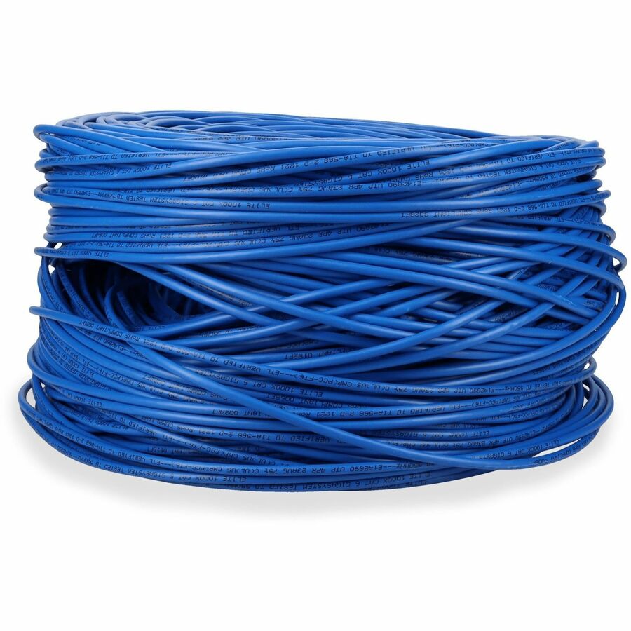 500FT BLUE CAT6 UTP PLENUM