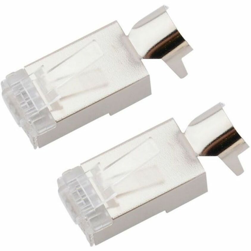 100PK CAT6A RJ45 SHIELDED PLUG