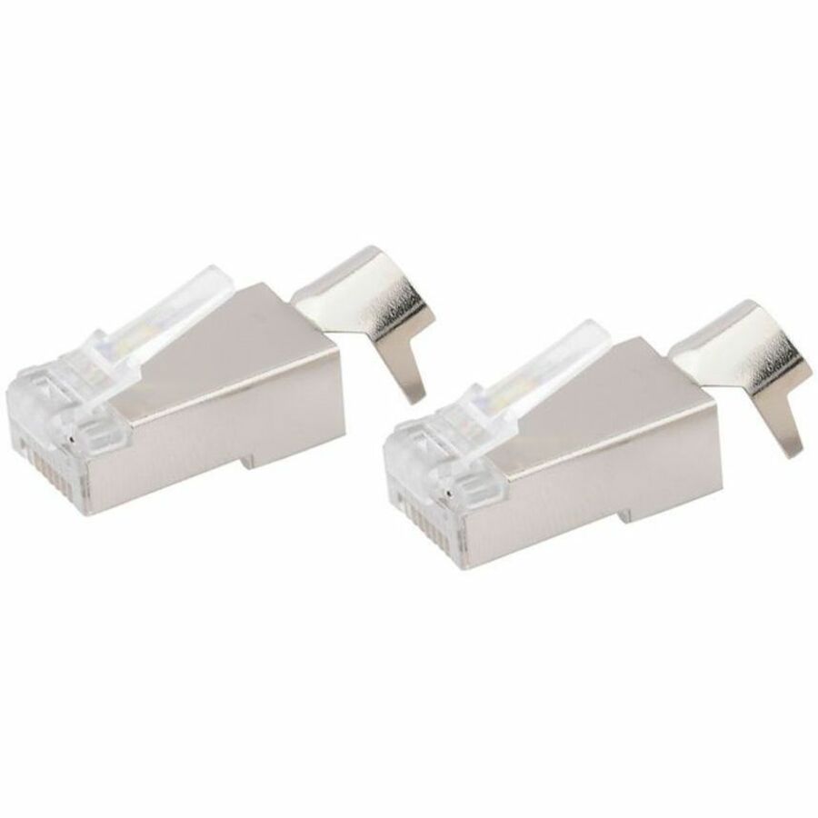 100PK CAT6A RJ45 SHIELDED PLUG
