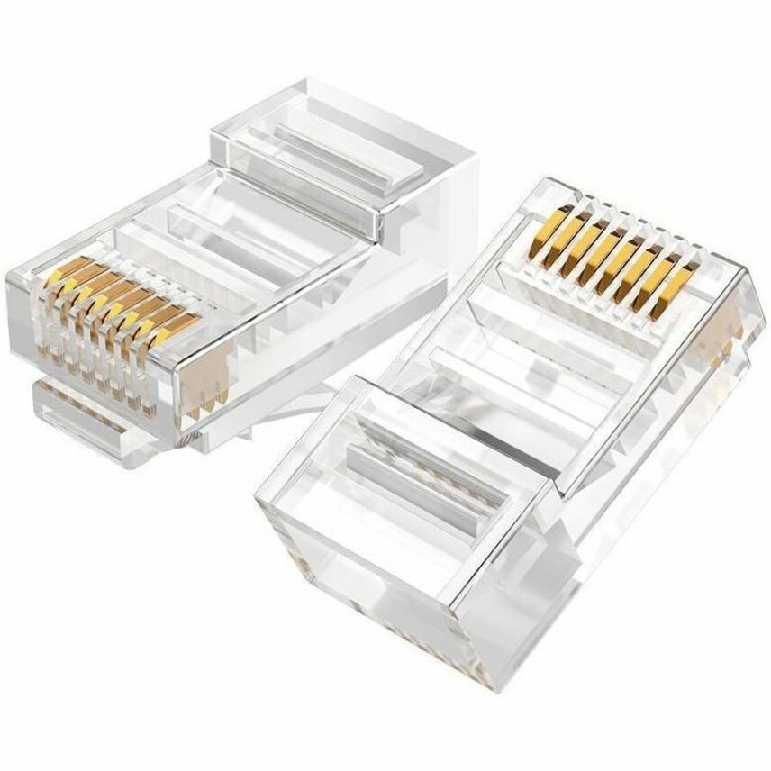 100PK CAT6A RJ45 MODULAR PLUG