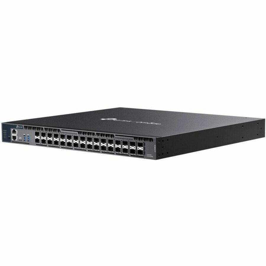 TP-Link Omada 26-Port 10G Stackable L3 Managed Aggregation Switch with 6 25G Slots