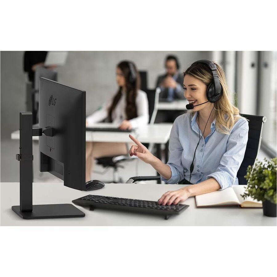 LG 27BA560-B 27" Class Full HD LED Monitor - 16:9 - Matte Black