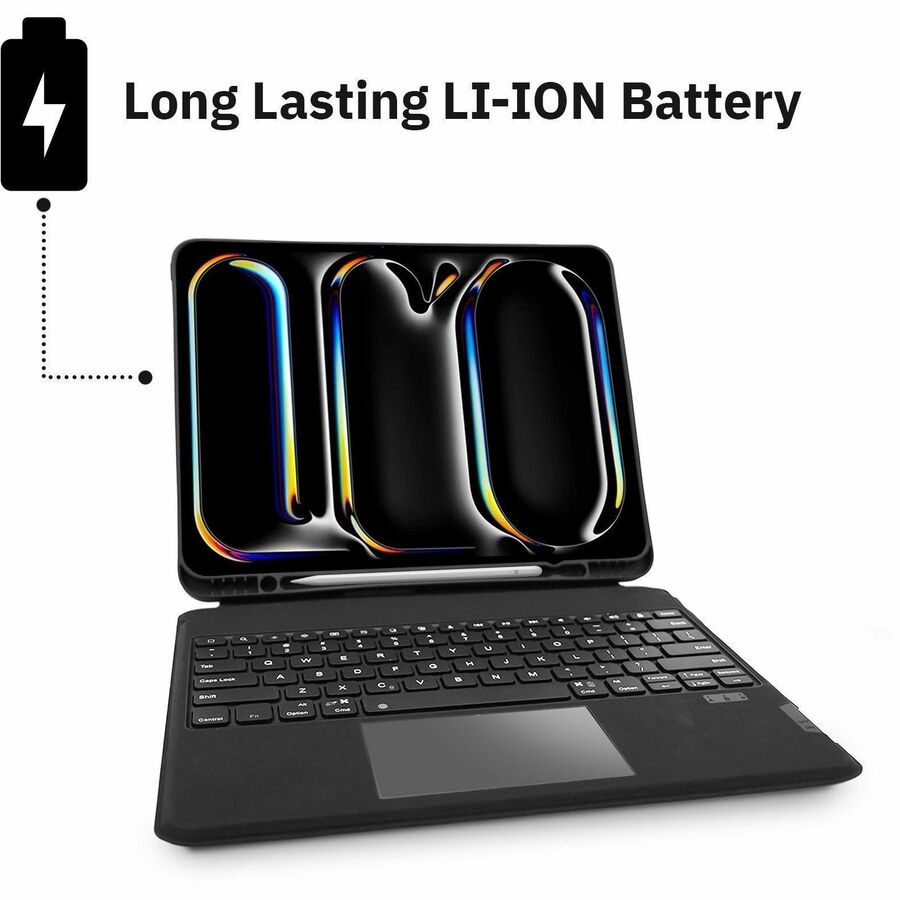 CODi Bluetooth Keyboard Folio Case with Trackpad for iPad Pro 13" (M4)