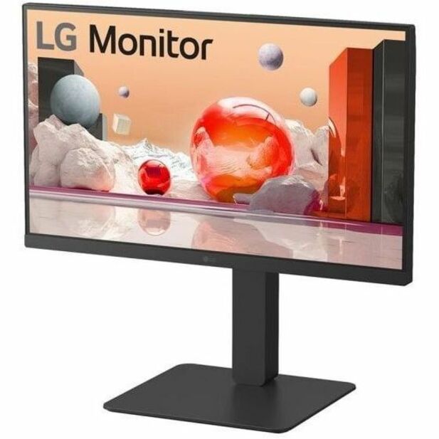 LG 24BA650-B 24" Class Full HD LCD Monitor - 16:9 - Textured Black
